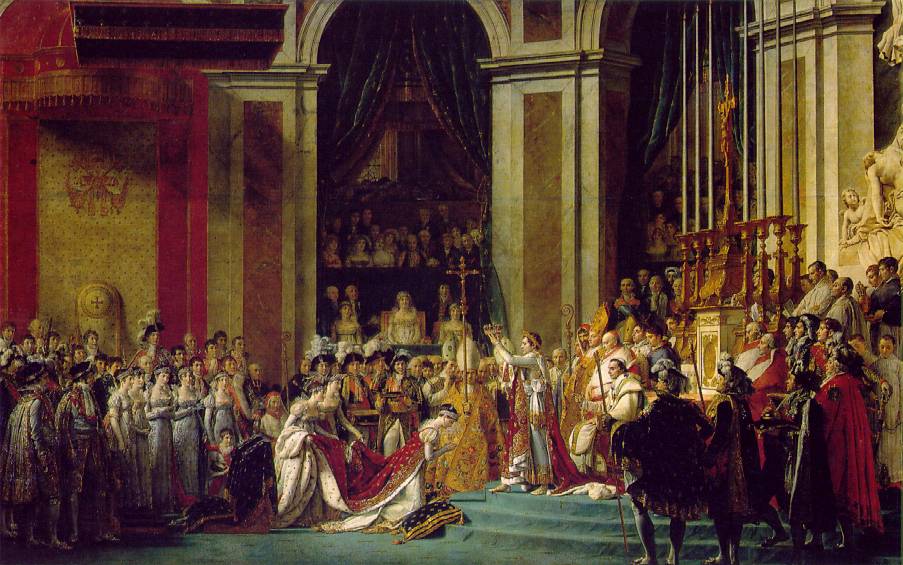 Le Sacre de Napoléon, by David